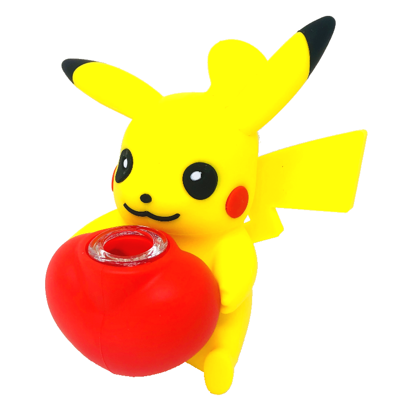 5" PIKACHU SILICONE Bong