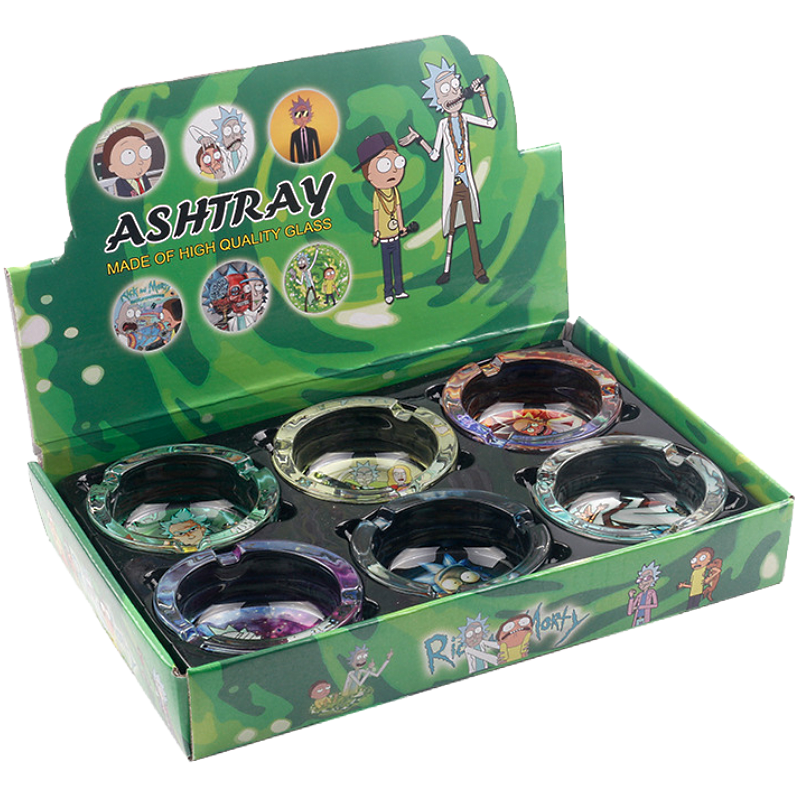 Ash Tray Cendrier Units Rick And Morty Random Design