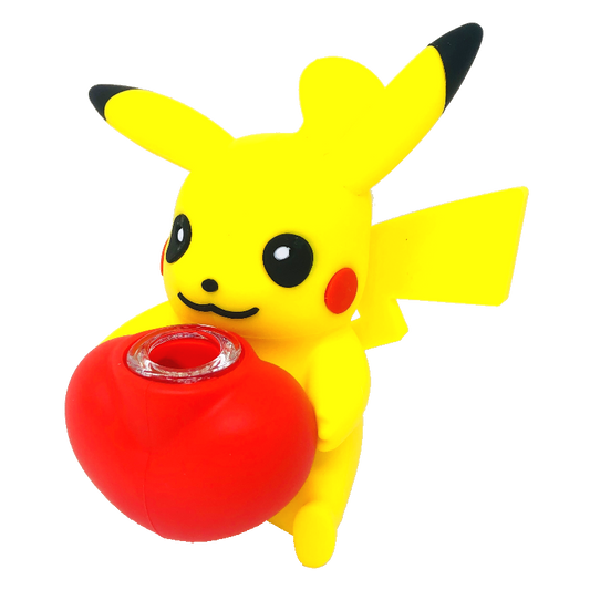 5" PIKACHU SILICONE Bong