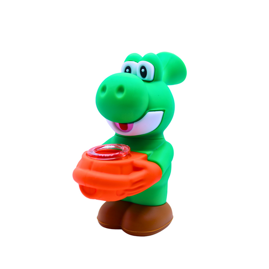 6" PIPE YOSHI EN SILICONE Random Colours