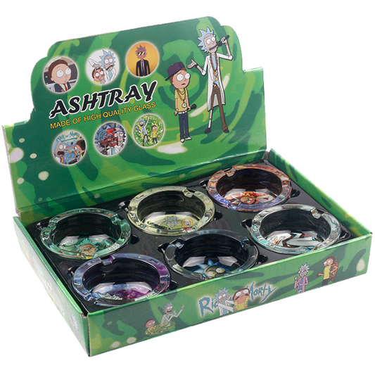 Ash Tray Cendrier Units Rick And Morty Random Design