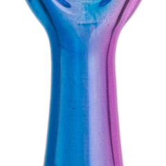 4.7” Translucent Spoon Glass Hand Pipe Neon