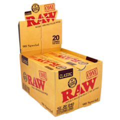RAW Classic Cones 20pk , 98 mm Unit