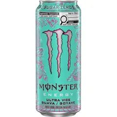 Monster Energy Ultra Vice Guava Zero Sugar, 473 ml cans