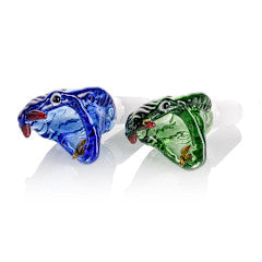 Snake Glass Bowl, 14 mm M (Blue)