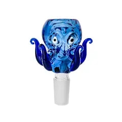 Octopus Glass Bowl, Blue, 14 mm M