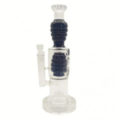 15" bong double percolateur grenades