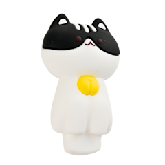 3" Cat Silicone Handpipe Random Colours