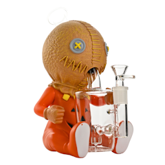 10" Arsenal Pumpkin Ghost Doll Bong