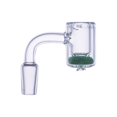 Thermochromic Thermal Banger Green Sand Colour, Clear Joint, 90 Deg, Clear