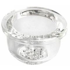 Glass Bowl for Silicone Pipe, Multiple Holes