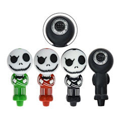 4.5'' Jack Skellington Sillicone Hand Pipe (Random colours)