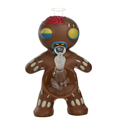 10" Arsenal Gingerbread Man Bong