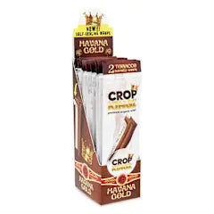 Crop Kingz Tobacco-Inspired Organic Wraps 2pk Units, Havana Gold